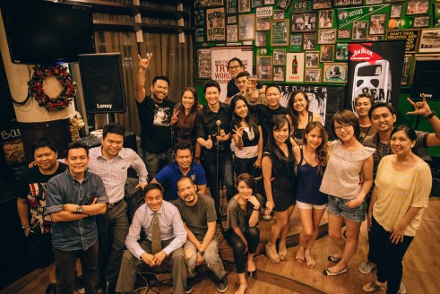 Group shot with the organizers, musicians and some of the beautiful people in the audience.